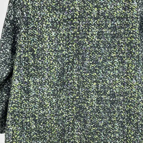 French Connection Pea Coat Size 12 Multicolor Long Sleeve Double Breaster Lined - Picture 11 of 12